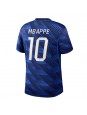 Moški Nogometna dresi replika Francija Kylian Mbappe #10 Domači SP 2026 Kratek rokav